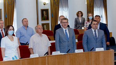 Заседание Законодательного Собрания Оренбургской области